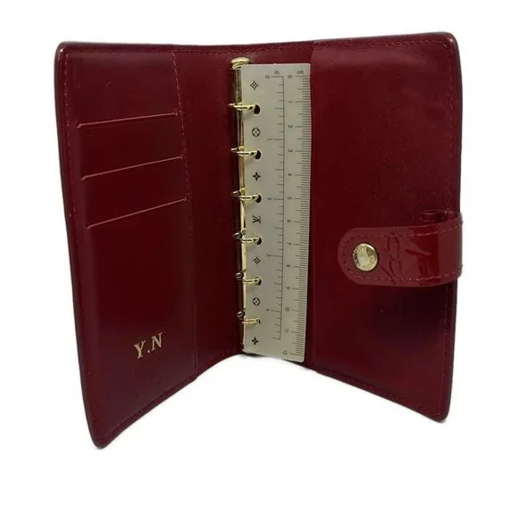 LOUIS VUITTON Agenda PM Pomme d'Amour Monogram Vernis - 123-071925